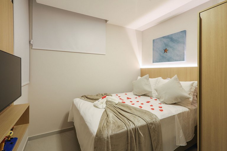 Apto Térreo 4 suítes com 2 Piscinas privativas - Porto de Ga