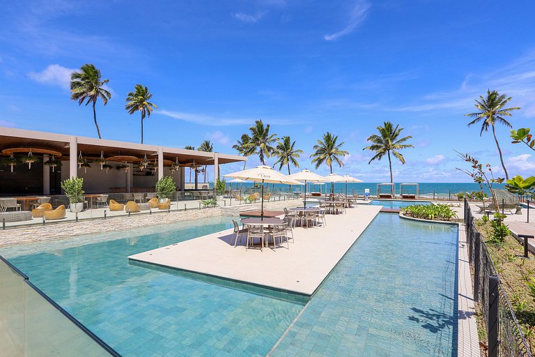 Cobertura de luxo com piscina privativa Muro alto by Cais Si