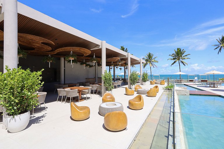 Flat Cais Muro Alto vista mar by Signature