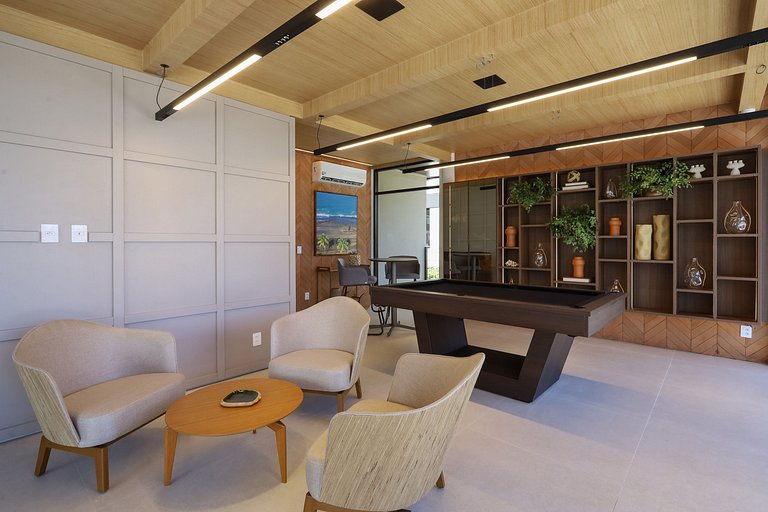 Cobertura de luxo com piscina privativa Muro alto by Cais Si