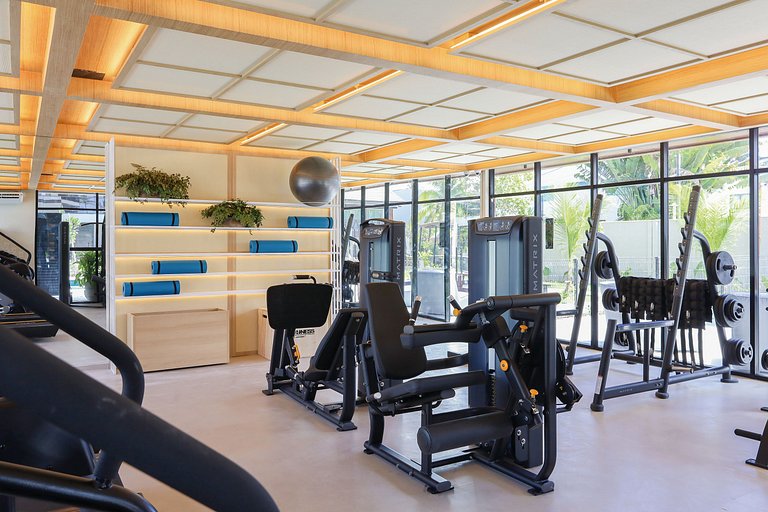 Rooftop 1 Suíte com Piscina Privativa - Pé na area- Cais Mur