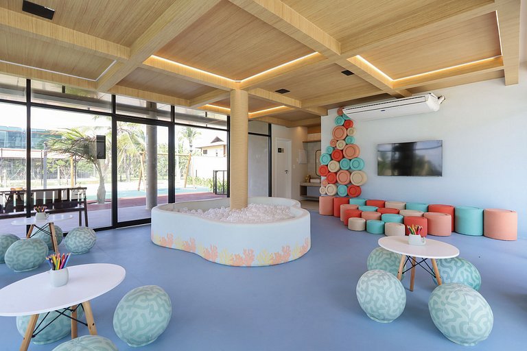 Cobertura de luxo com piscina privativa Muro alto by Cais Si