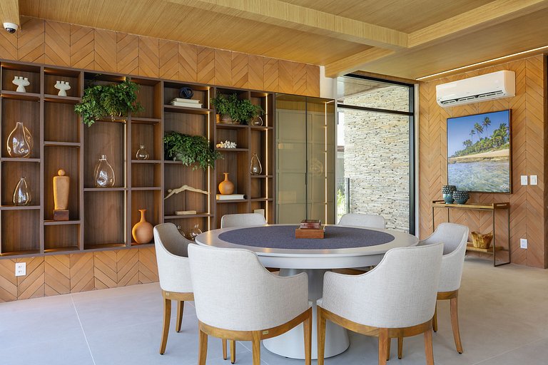 Cobertura de luxo com piscina privativa Muro alto by Cais Si