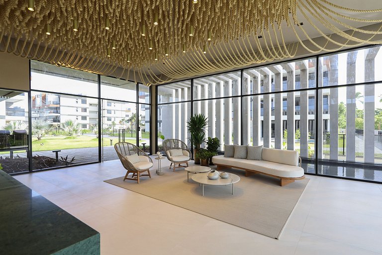 Cobertura de luxo com piscina privativa Muro alto by Cais Si