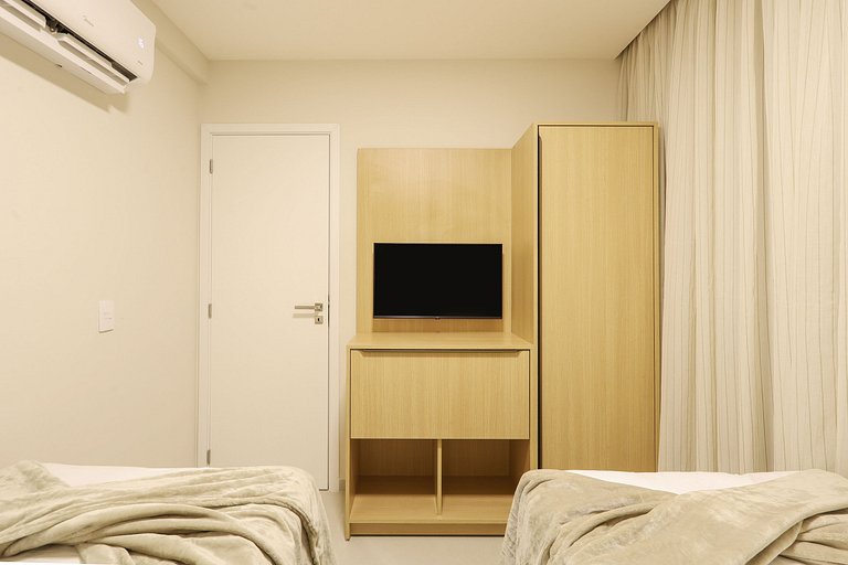 Apto 2 Suítes e Varanda Gourmet - Luxo e Conforto.