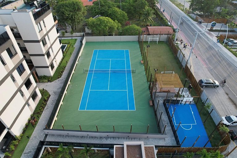 Apto Térreo 4 suítes com 2 Piscinas privativas - Porto de Ga