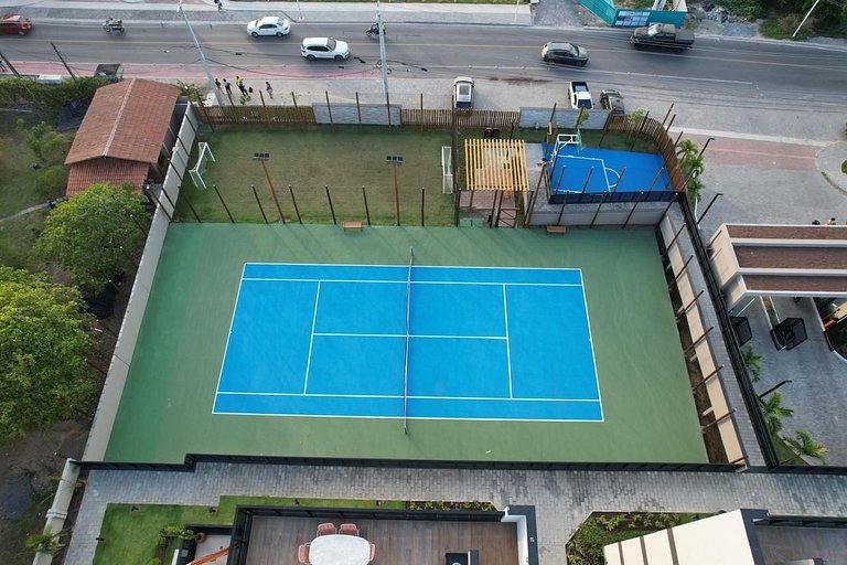 Rooftop 1 Suíte com Piscina Privativa - Pé na área Cais Muro