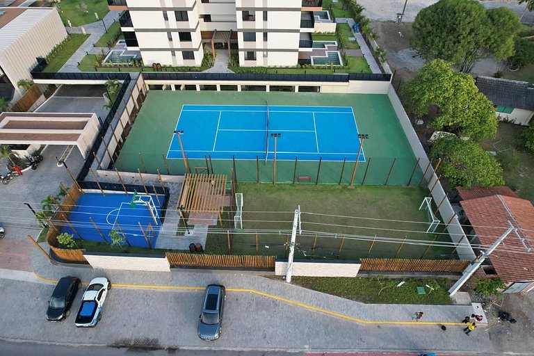 Rooftop 1 Suíte com Piscina Privativa - Pé na área Cais Muro