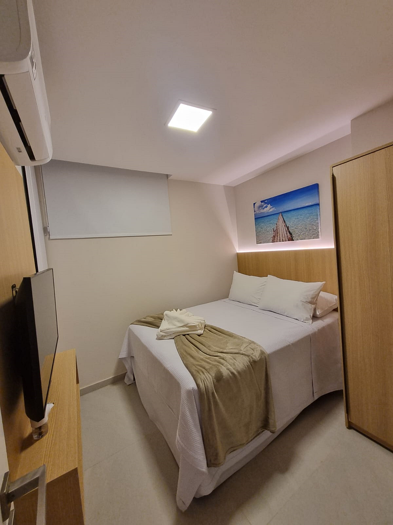 Apto Térreo 4 suítes com 2 Piscinas privativas - Porto de Ga