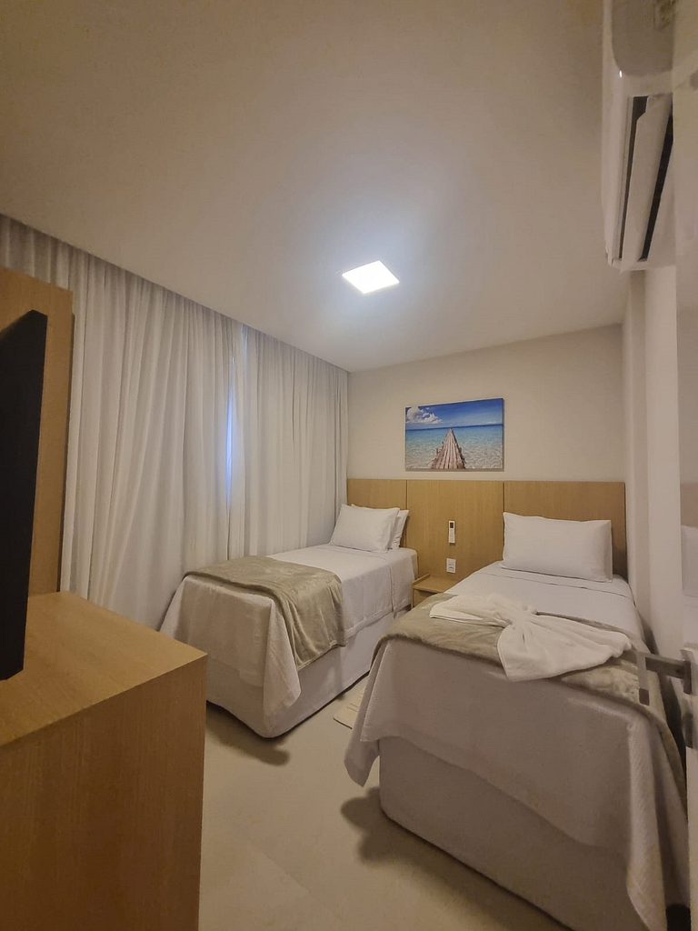 Rooftop Exclusivo 2 Suítes - Piscina Privativa - Porto de Ga