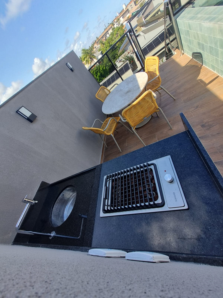 Rooftop 1 Dormitório Cais - Luxo e Conforto
