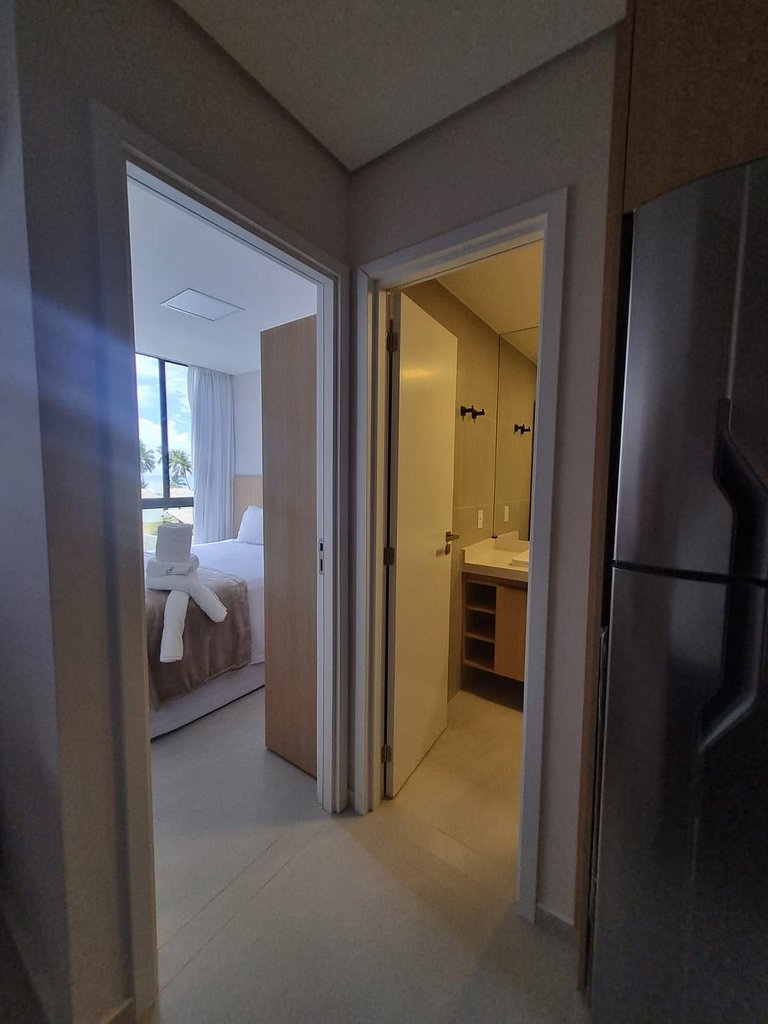 Flat Cais Muro Alto vista mar by Signature