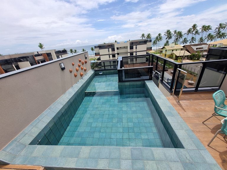 Flat Cais Muro Alto vista mar by Signature