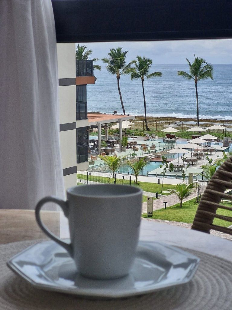 Flat Cais Muro Alto vista mar by Signature