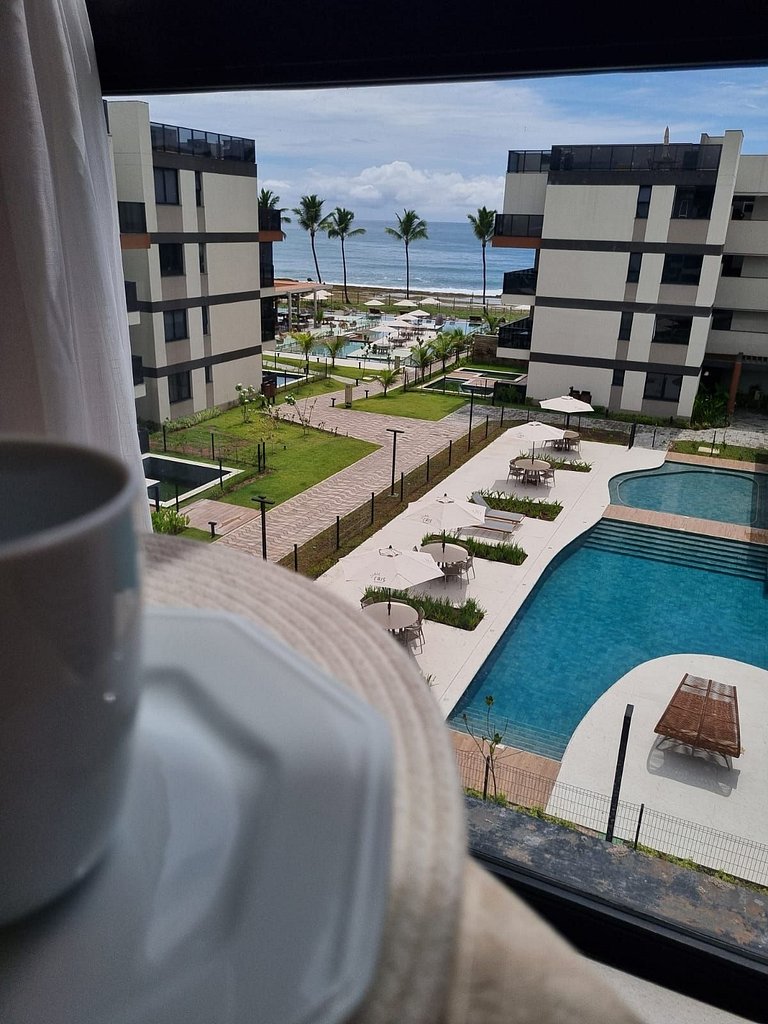 Flat Cais Muro Alto vista mar by Signature