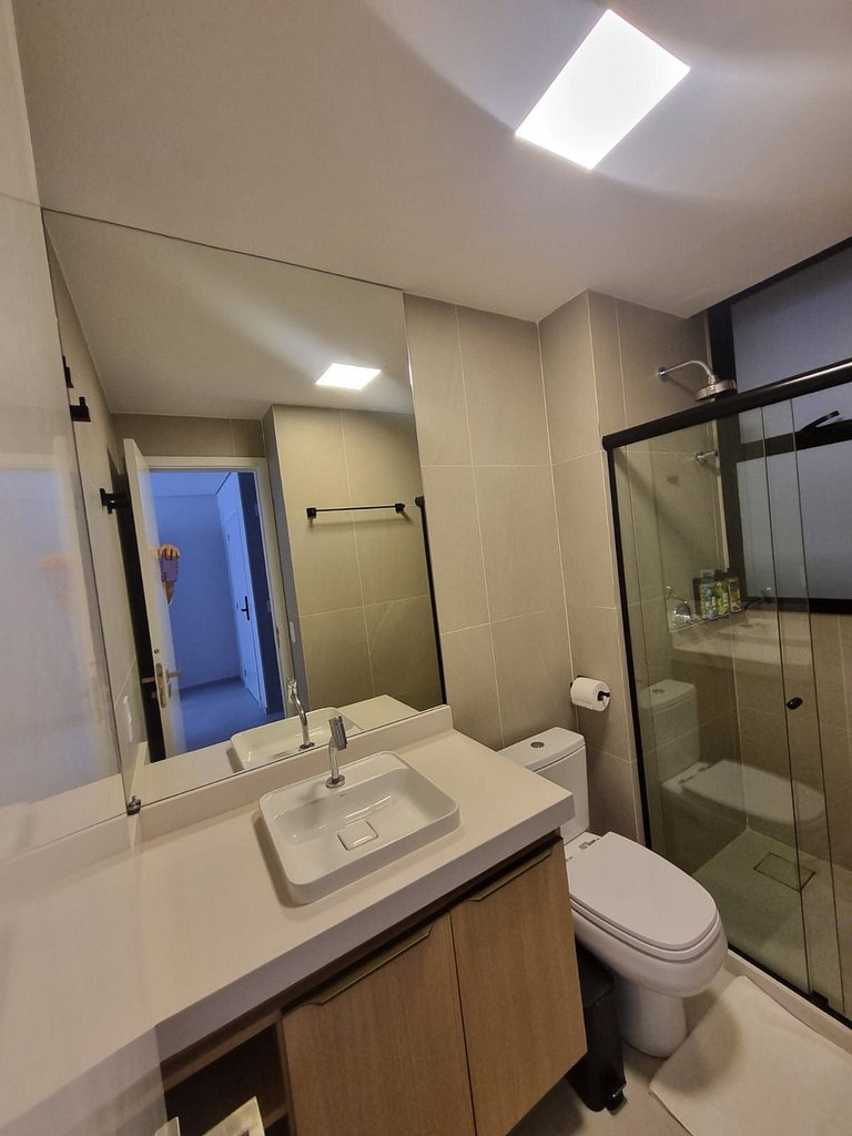 Rooftop 1 Suíte com Piscina Privativa - Pé na área Cais Muro