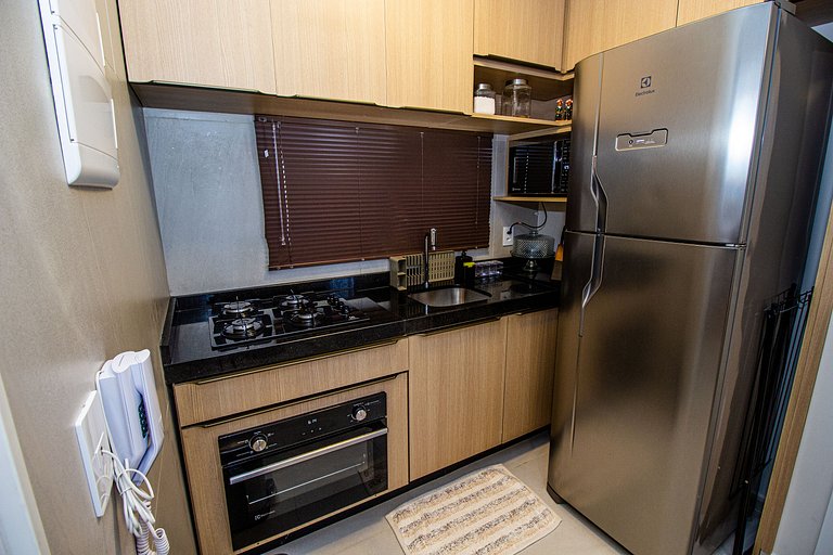 Rooftop 1 Suíte com Piscina Privativa - Pé na area- Cais Mur