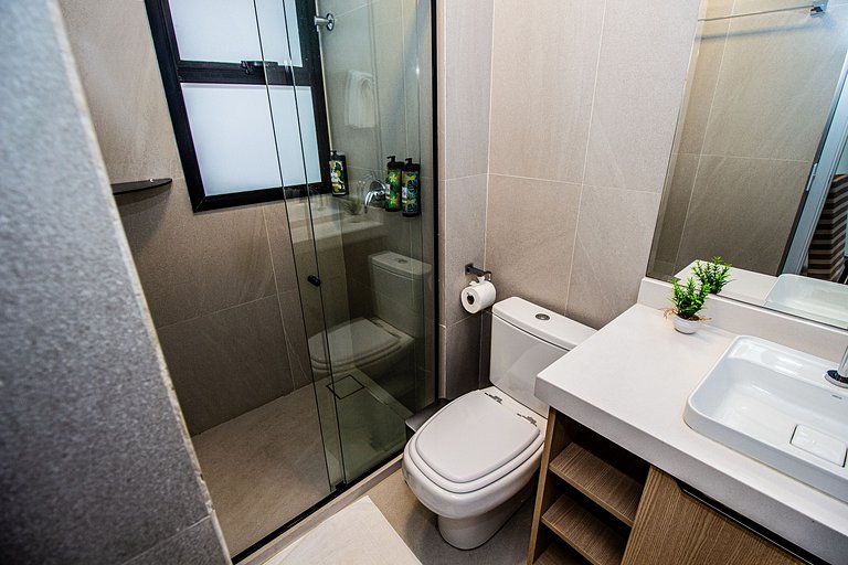 Rooftop 1 Suíte com Piscina Privativa - Pé na area- Cais Mur