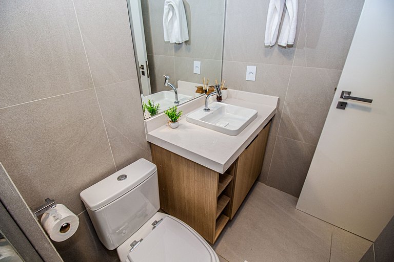 Rooftop 1 Suíte com Piscina Privativa - Pé na area- Cais Mur