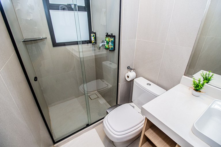 Rooftop 1 Suíte com Piscina Privativa - Pé na area- Cais Mur