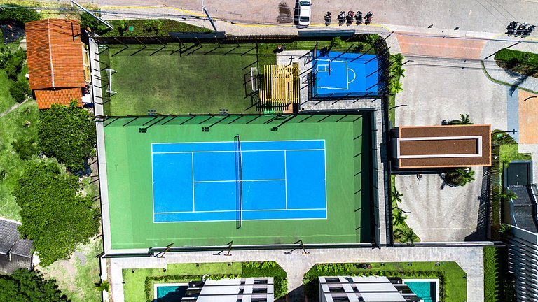 Rooftop 1 Suíte com Piscina Privativa - Pé na área Cais Muro