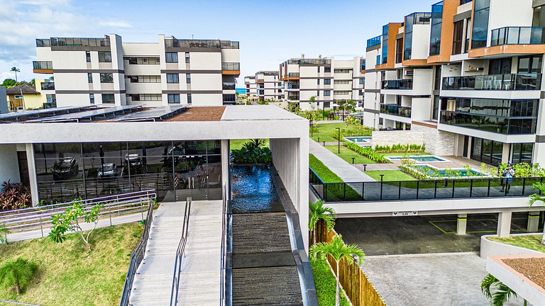 Rooftop 1 Suíte com Piscina Privativa - Pé na área Cais Muro
