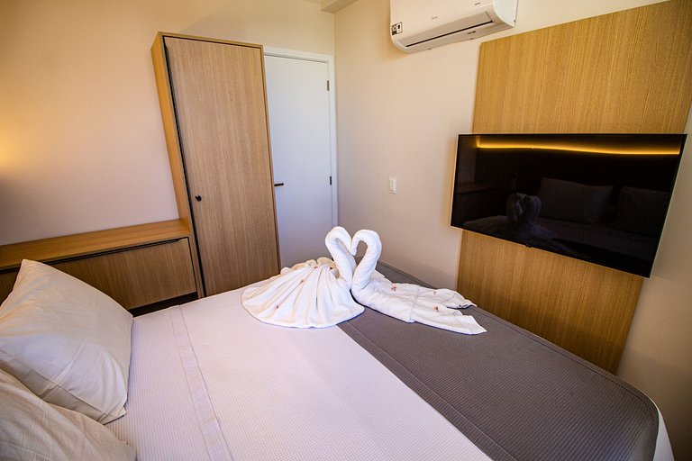 Flat Cais Muro Alto vista mar by Signature