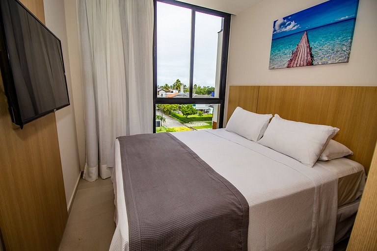 Cobertura de luxo com piscina privativa Muro alto by Cais Si