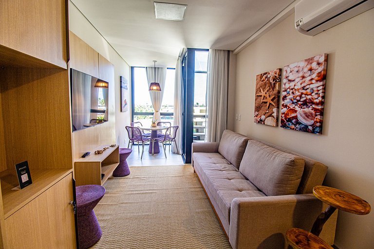 Cobertura de luxo com piscina privativa Muro alto by Cais Si