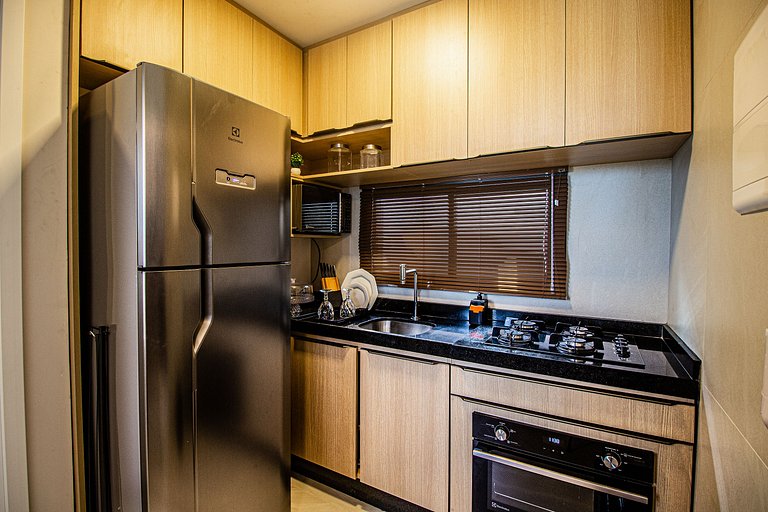 Cobertura de luxo com piscina privativa Muro alto by Cais Si