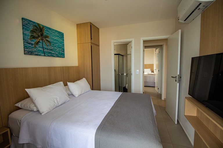 Apto 2 Suítes e Varanda Gourmet - Luxo e Conforto - Porto de