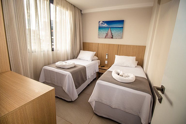 Apto 2 Suítes e Varanda Gourmet - Luxo e Conforto - Porto de