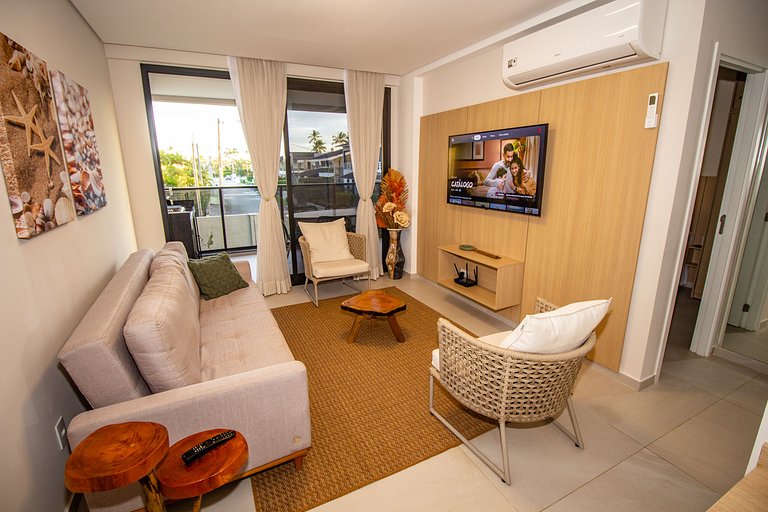 Apto 2 Suítes e Varanda Gourmet - Luxo e Conforto - Porto de