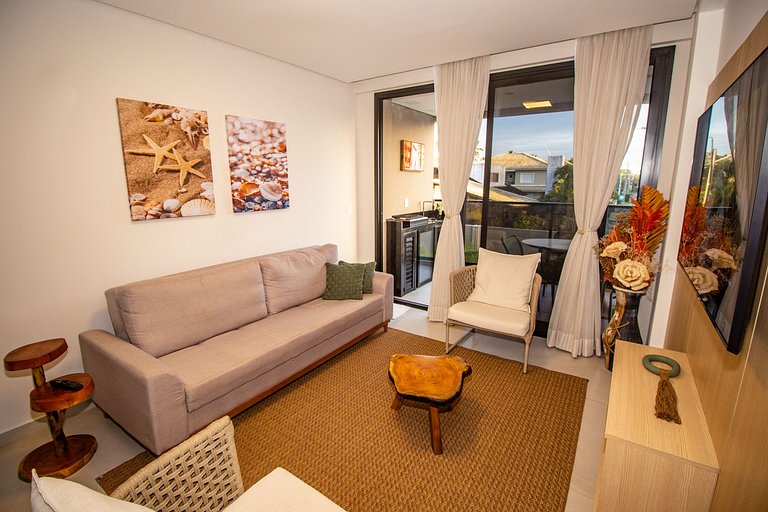 Apto 2 Suítes e Varanda Gourmet - Luxo e Conforto - Porto de